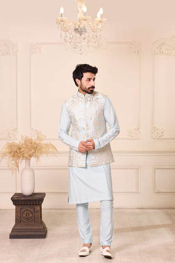 Neel Zariya Kurta Set