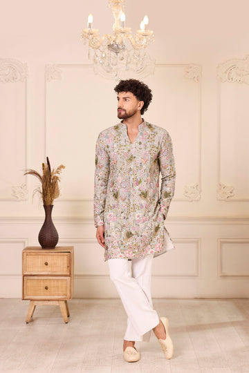 Shahi Noir Kurta