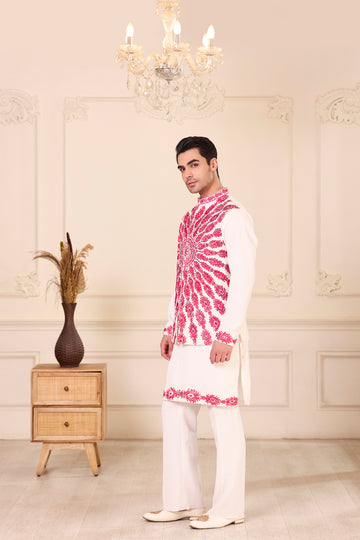Rangrez Jacket Kurta Set