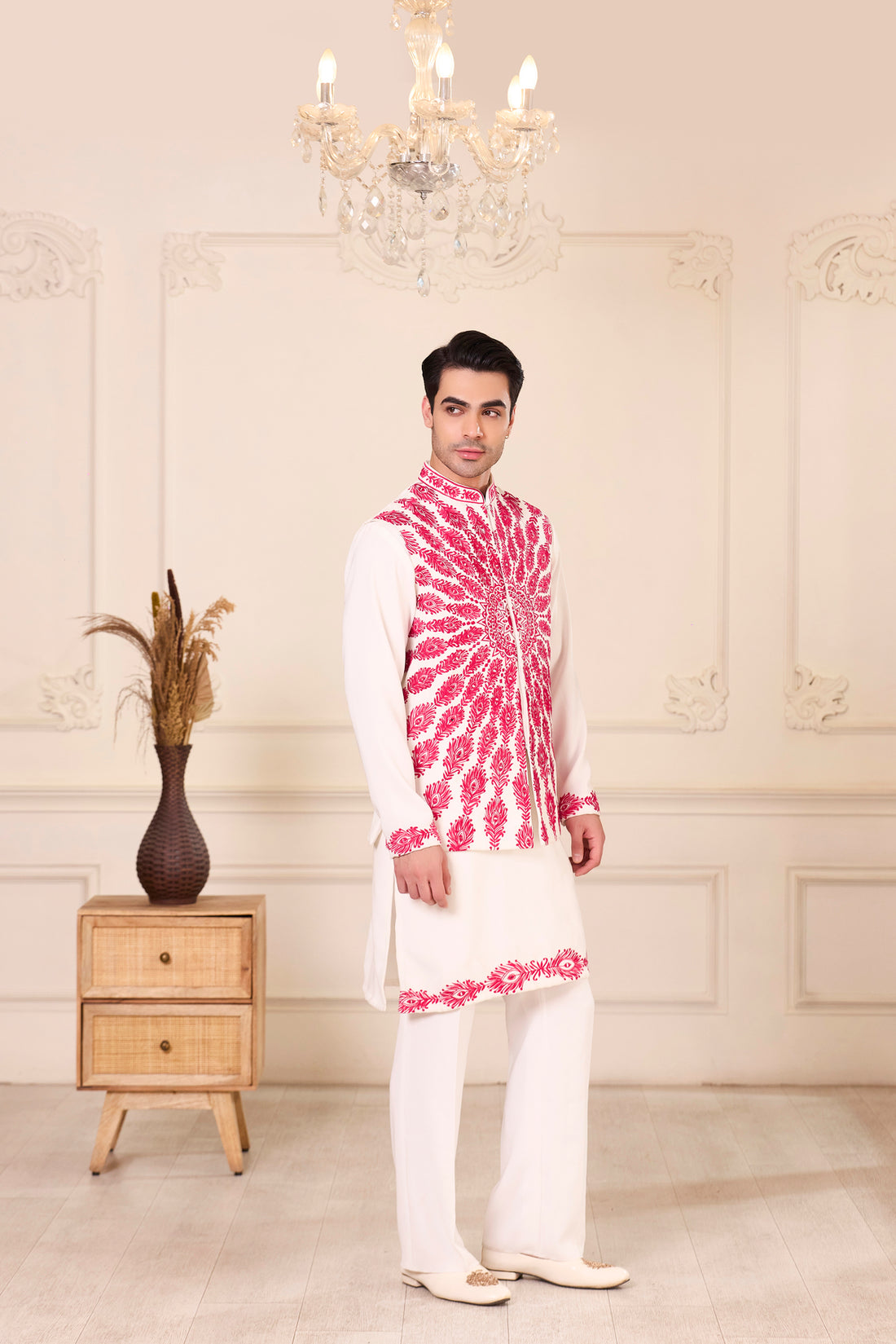 Rangrez Jacket Kurta Set