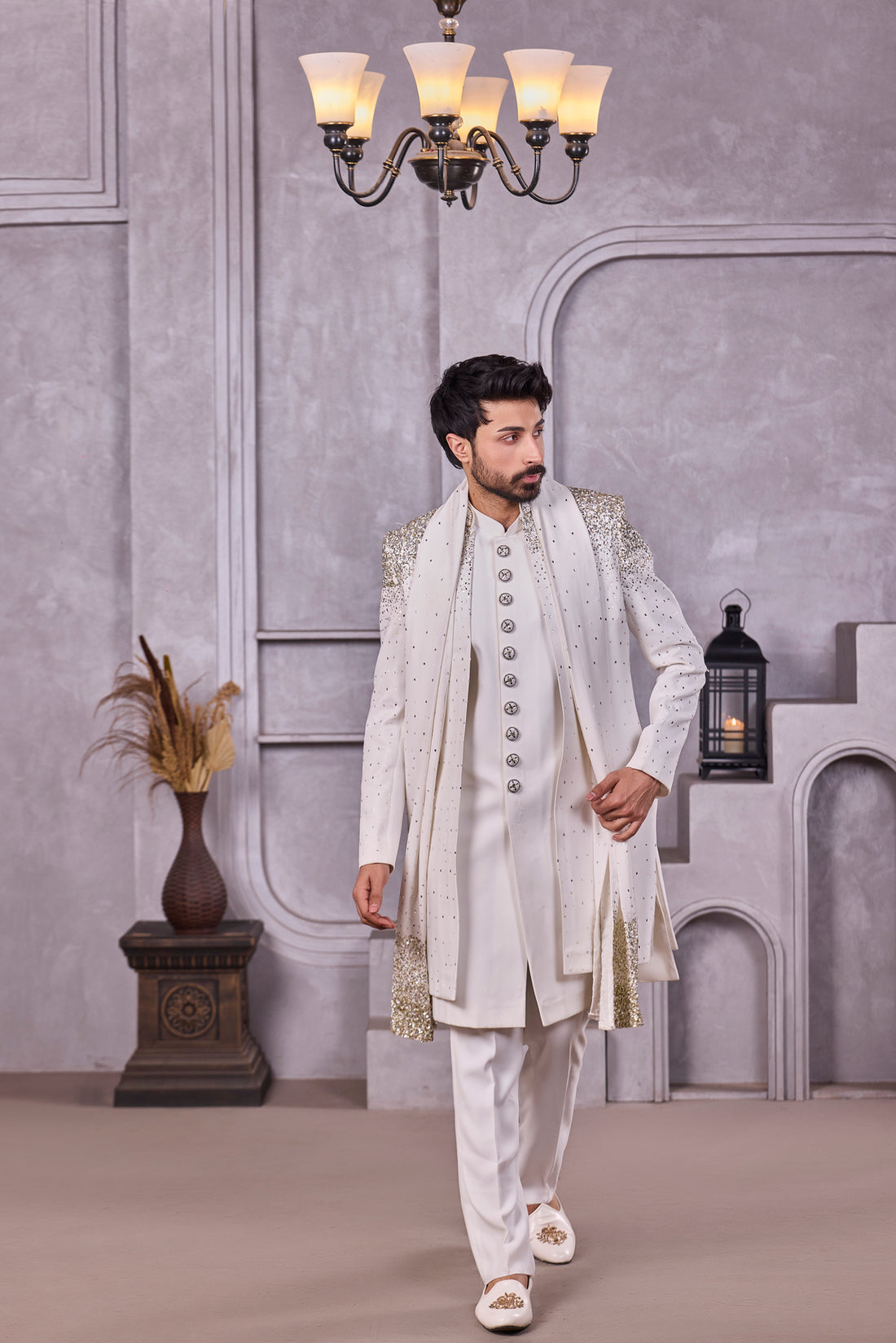 Rajsi Stole indo Set