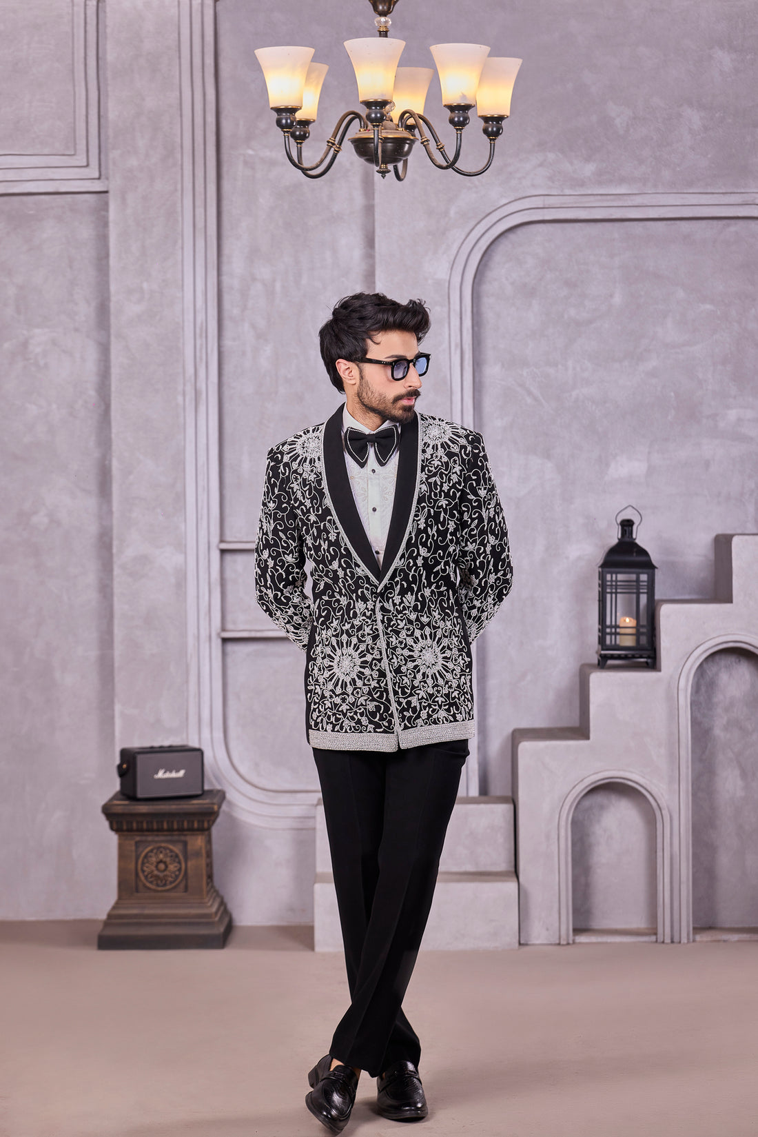 The Royal Brocade Tux