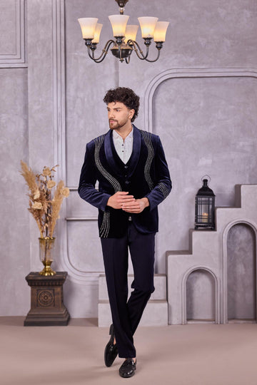 Curve Velvet Suit