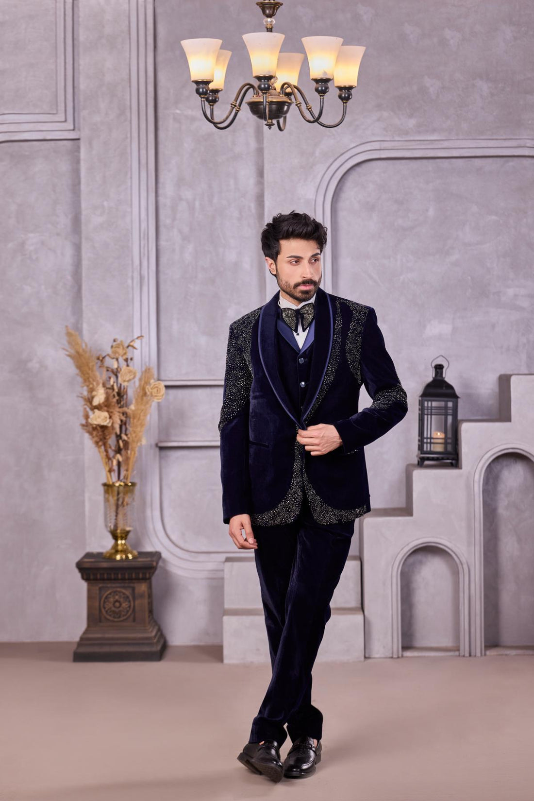 Midnight Signature Velvet Suit