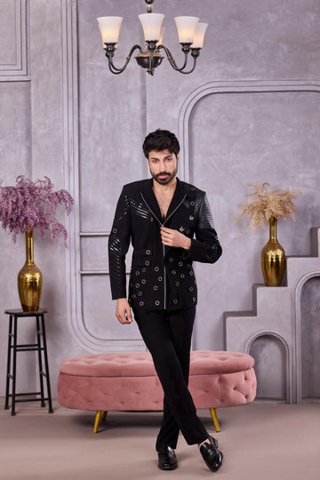 Men’s Black Designer Jacket