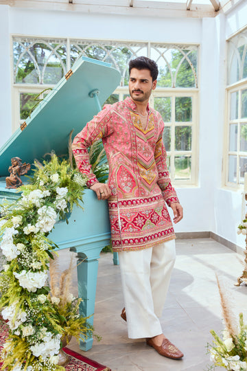 Artisan Motif Kurta Set