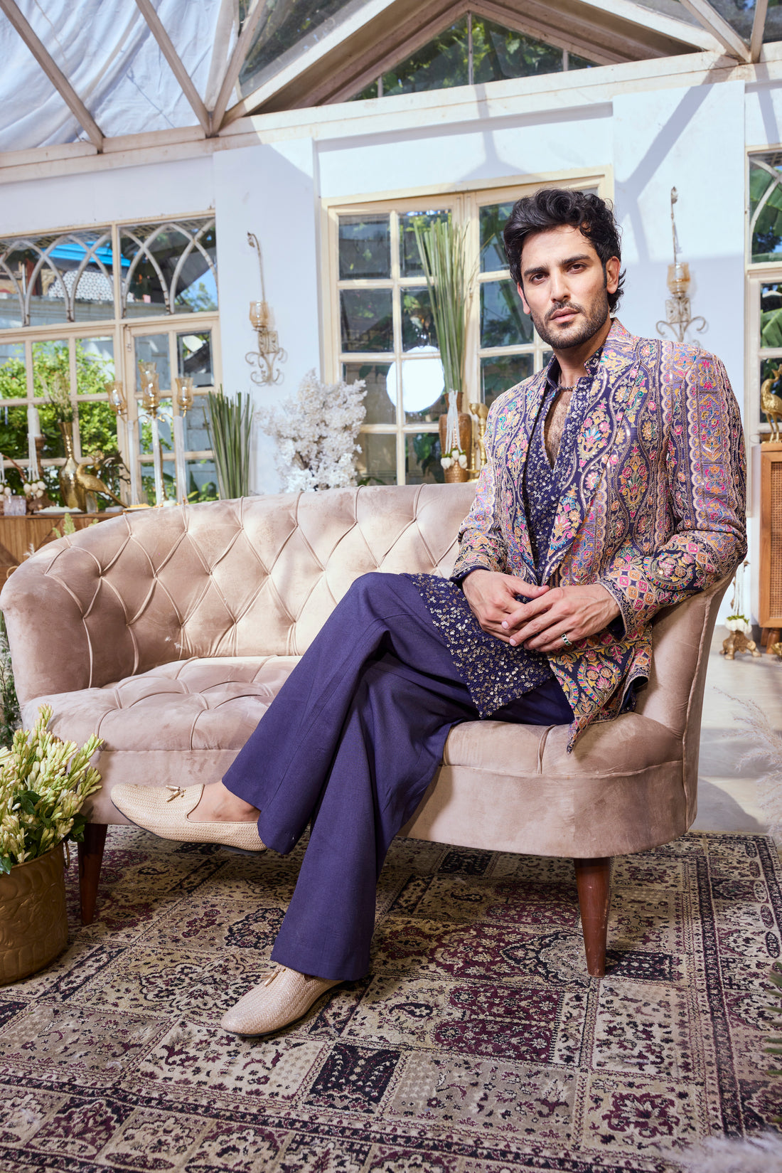 Vintage Printed Indo - Set